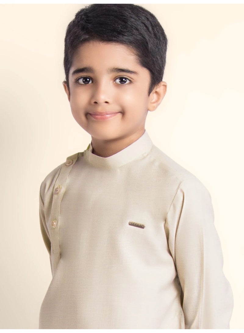 ديفويلر قميص قطني وردي للأولاد بتصميم مطبوع - Image 2
