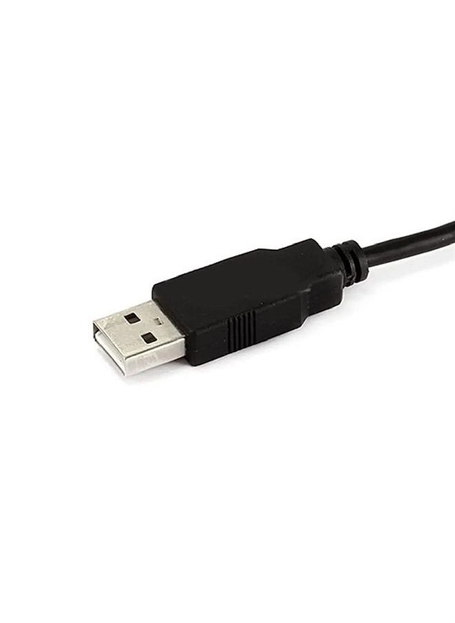 Synergy Digital - USB Cable, Compatible with Canon EOS 80D Digital Camera USB Cable 3' USB 2.0 A to Mini B - (5 Pin) - Image 1