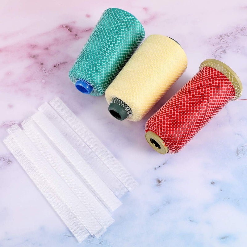 Honoson Threads Net Spool Saver Unwinding Threads Sewing Cone Nets for Sewing Embroidery Machine Large Small Cones(100) - Image 4