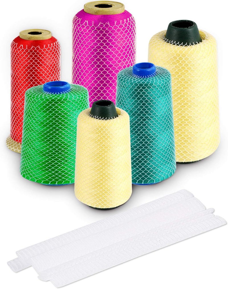 Honoson Threads Net Spool Saver Unwinding Threads Sewing Cone Nets for Sewing Embroidery Machine Large Small Cones(100) - Image 1