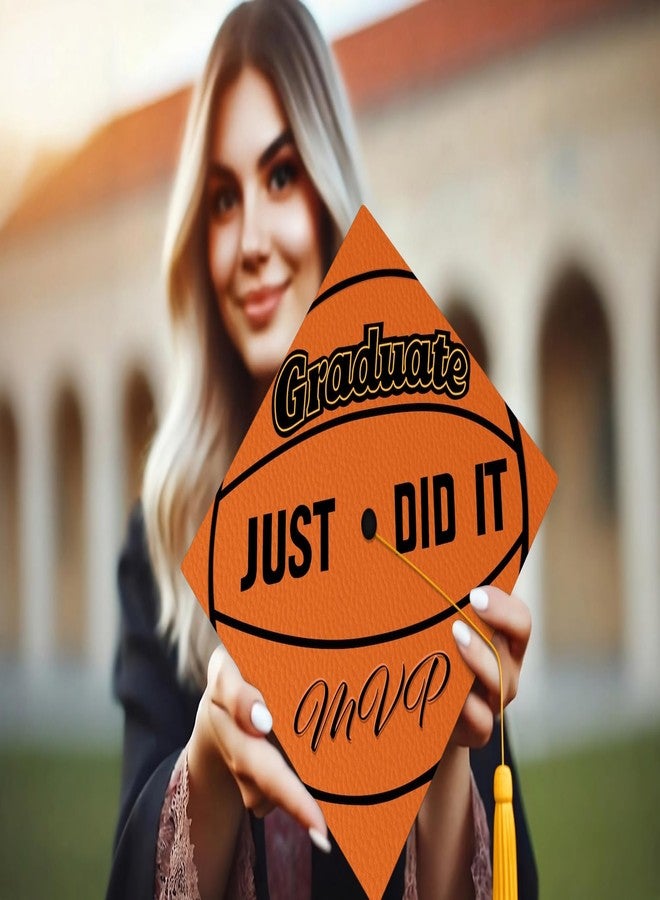ADVANSYNC Just Did It Basketball Graduation Cap Topper - Image 2
