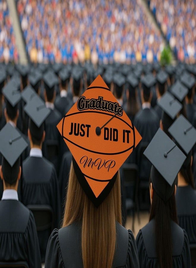 ADVANSYNC Just Did It Basketball Graduation Cap Topper - Image 5