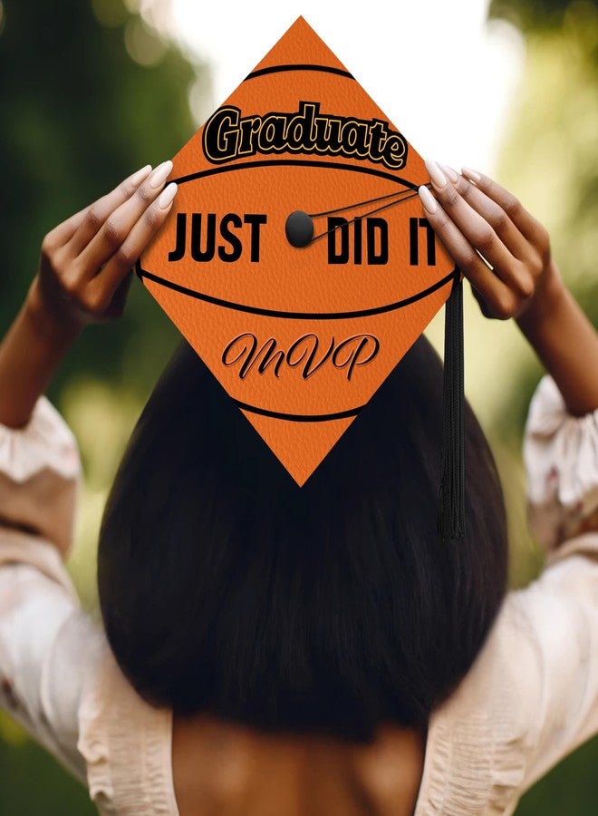 ADVANSYNC Just Did It Basketball Graduation Cap Topper - Image 4