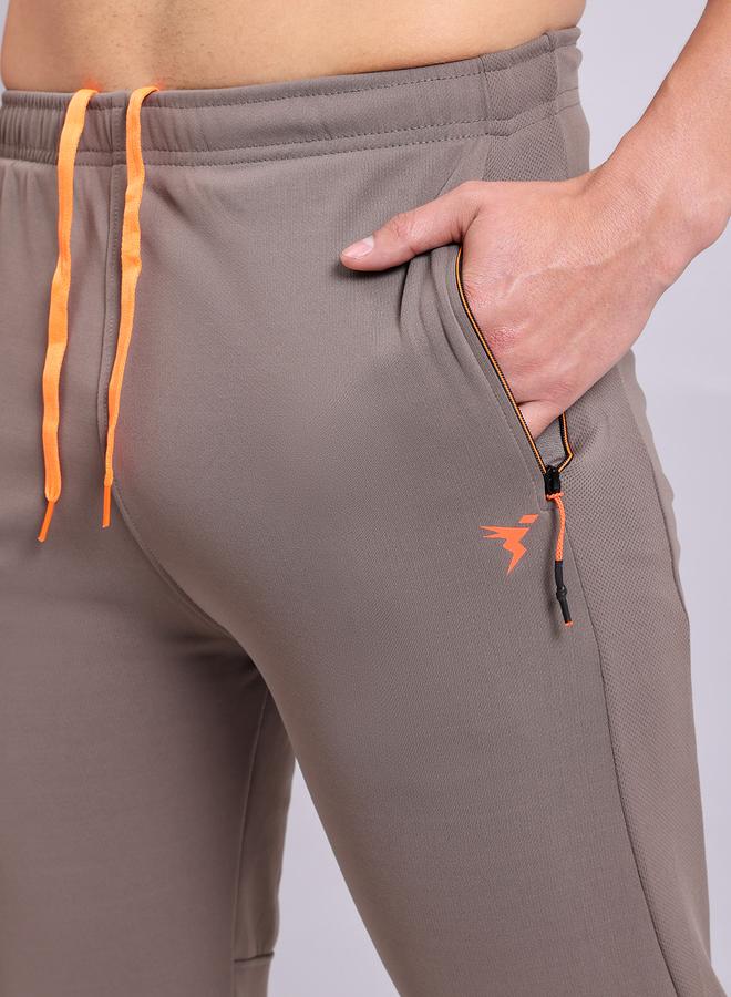 Technosport Solid Mid Rise Stretch Trackpants - Image 2