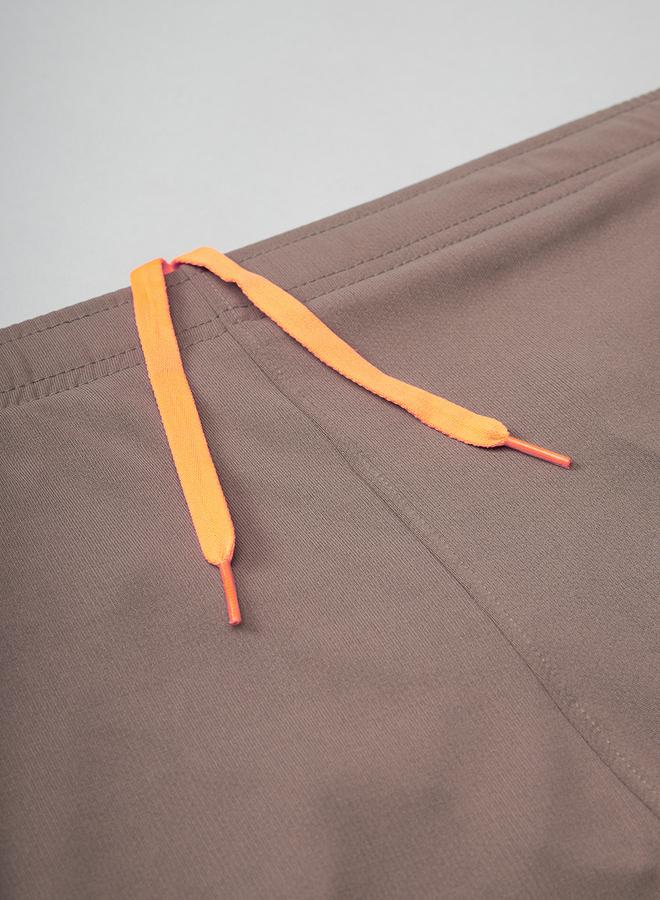 Technosport Solid Mid Rise Stretch Trackpants - Image 5