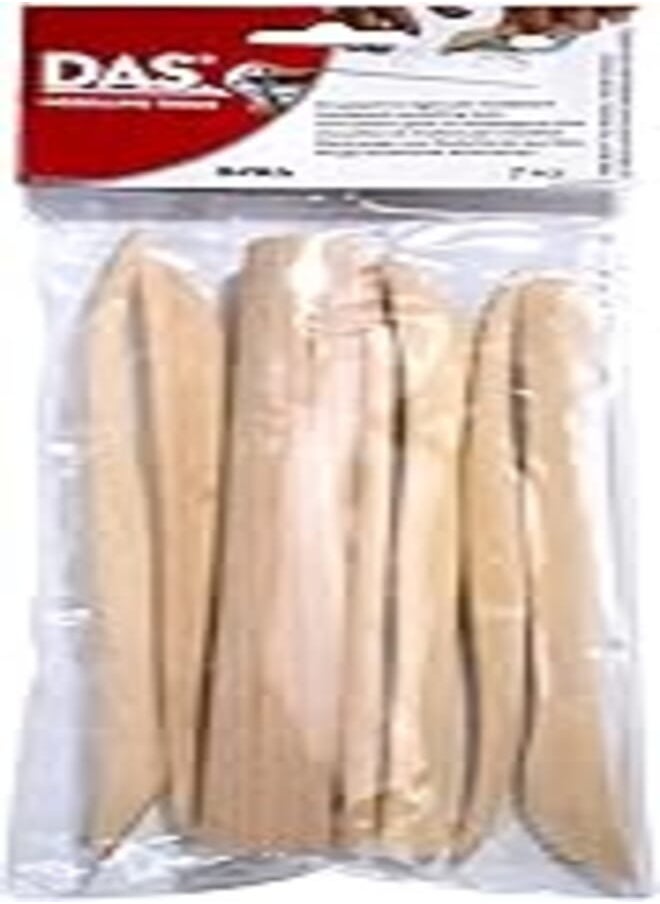 DAS DAS - Pack of 7 wooden spatulas (Fila 688500) 