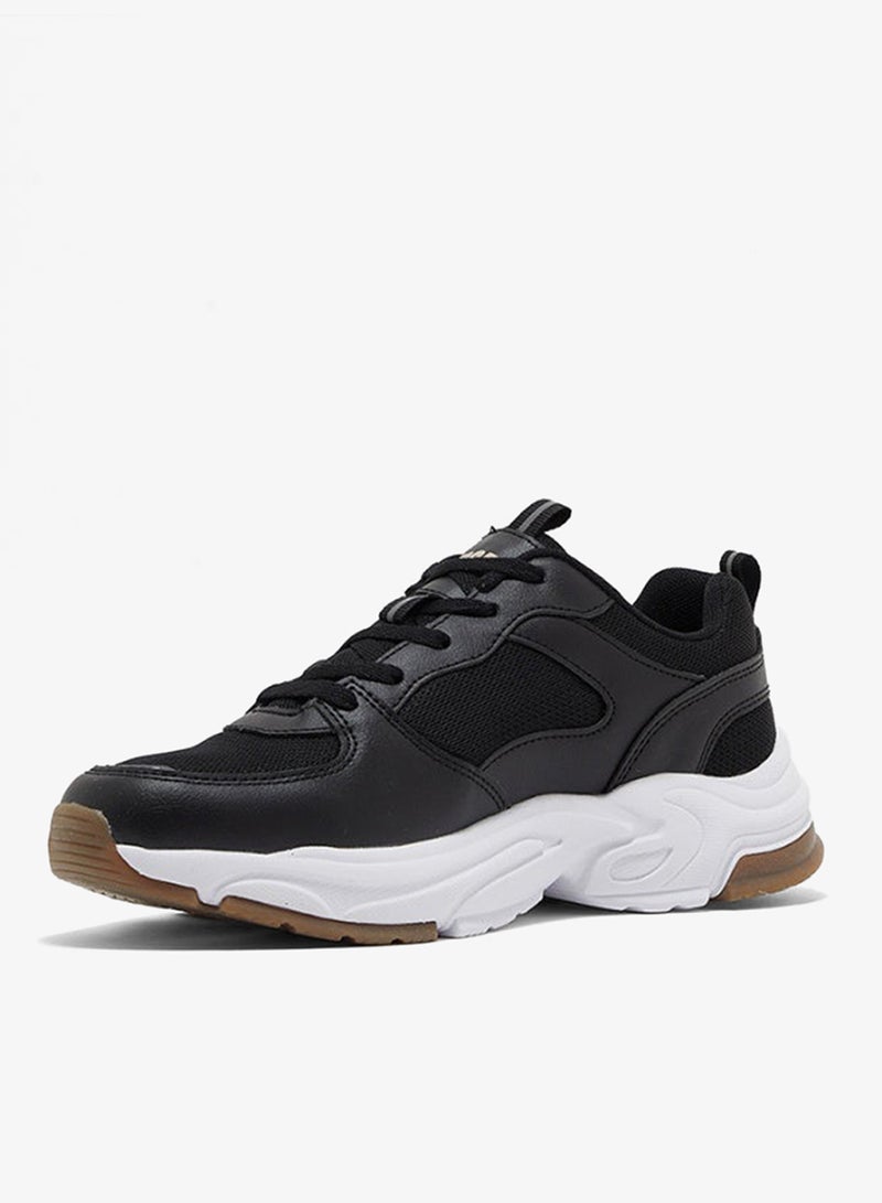 U.S. Polo Assn. Women’s SORLEY GLB 6FX Chunky Sole Sneakers - Black - Image 2