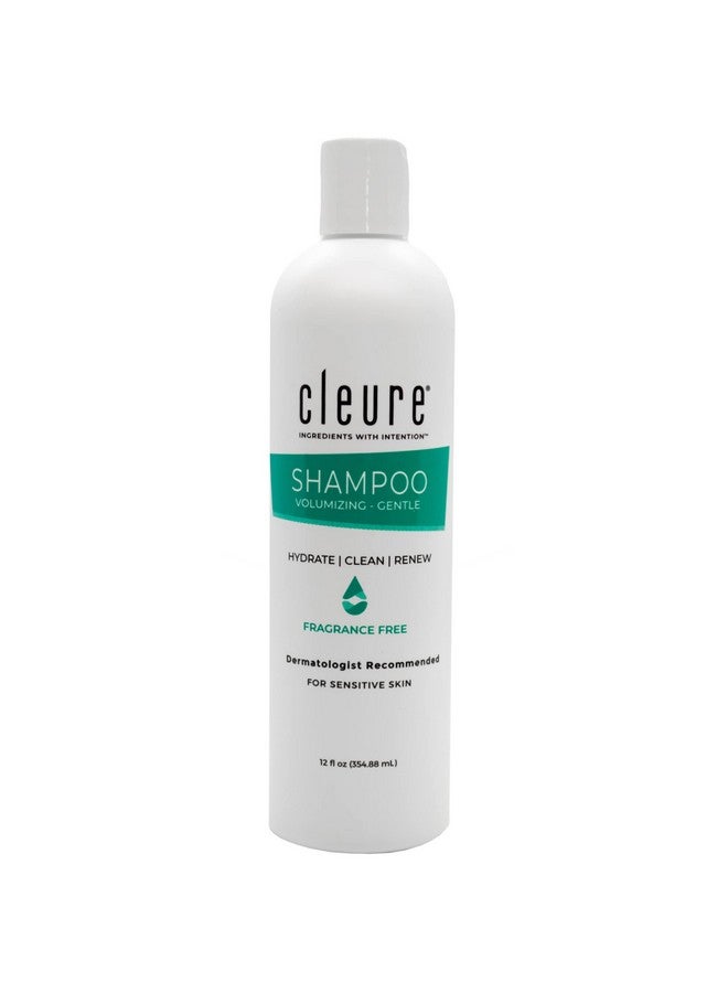 Cleure Hypoallergenic Volumizing Shampoo For Sensitive Skin Fragrance Free Sls Free & Paraben Free (12 Oz Pack Of 1)  - Image 2