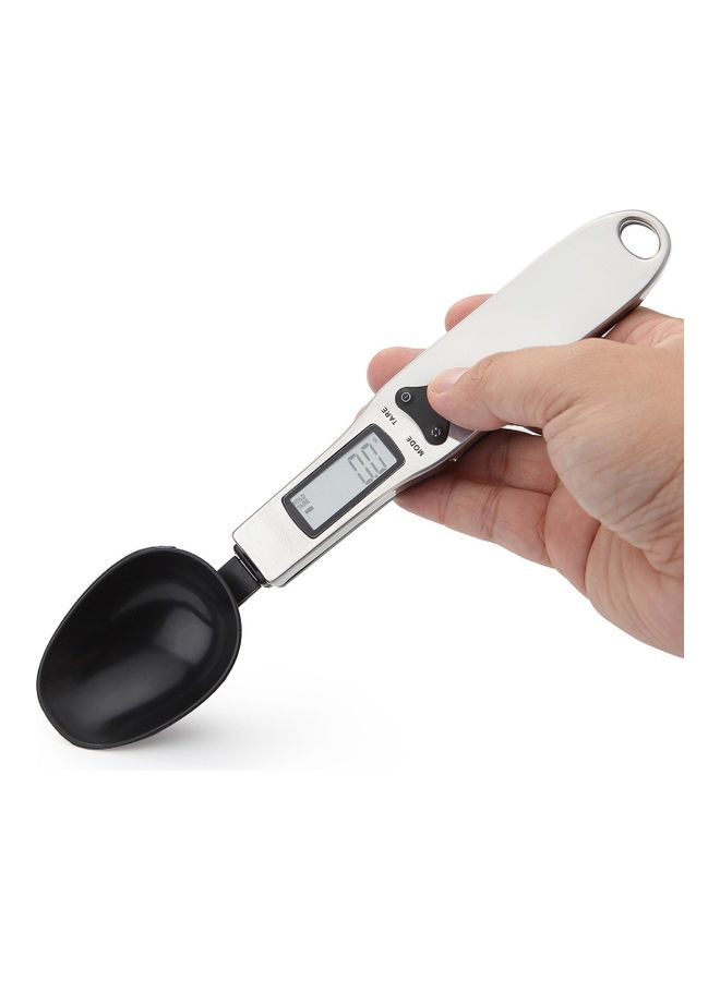 NIBEMINENT Digital Kitchen Spoon Scale With LCD Display Black/White - Image 1