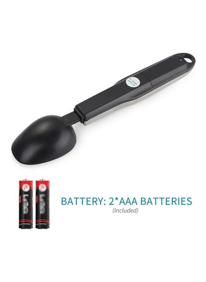 NIBEMINENT Digital Kitchen Spoon Scale With LCD Display Black/White - Image 3