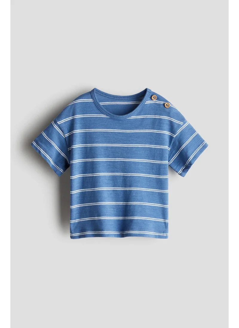 H&M Button-detail cotton top