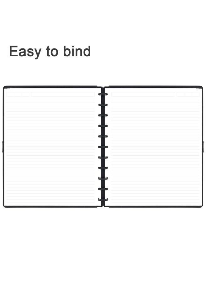 Nokingo (Pack of 2) Letter Size Refills Paper, A4 Loose Leaf Paper for TUL Custom Note-Taking System Discbound Notebook Planner Inserts, 200 Sheets/400 Pages, White, 8.5 X 11 Inch - Image 4
