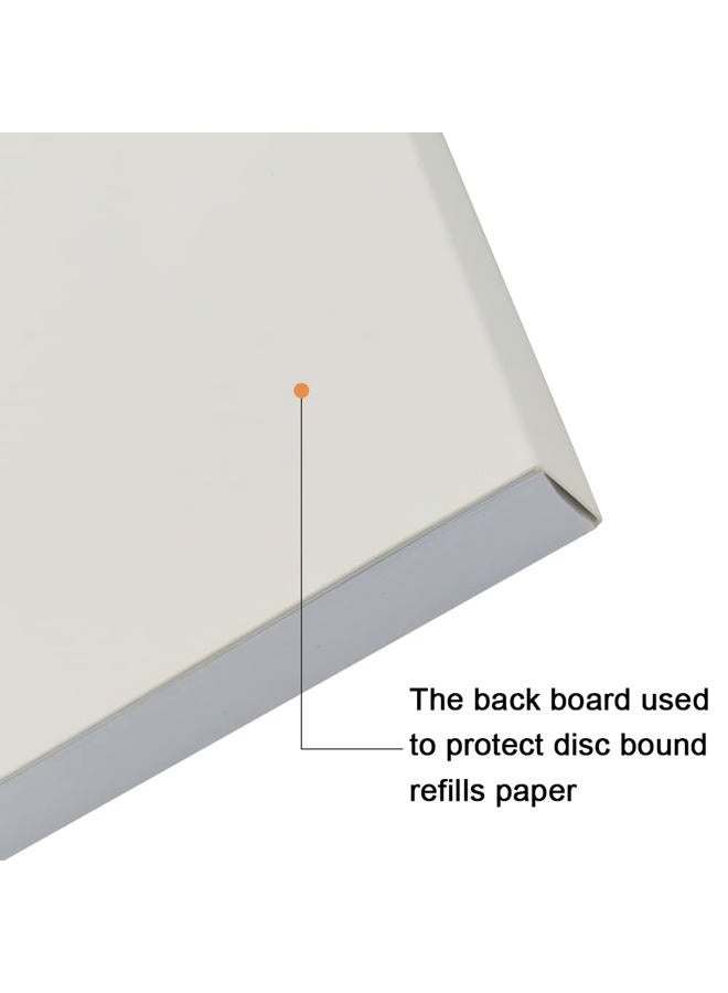 Nokingo (Pack of 2) Letter Size Refills Paper, A4 Loose Leaf Paper for TUL Custom Note-Taking System Discbound Notebook Planner Inserts, 200 Sheets/400 Pages, White, 8.5 X 11 Inch - Image 5