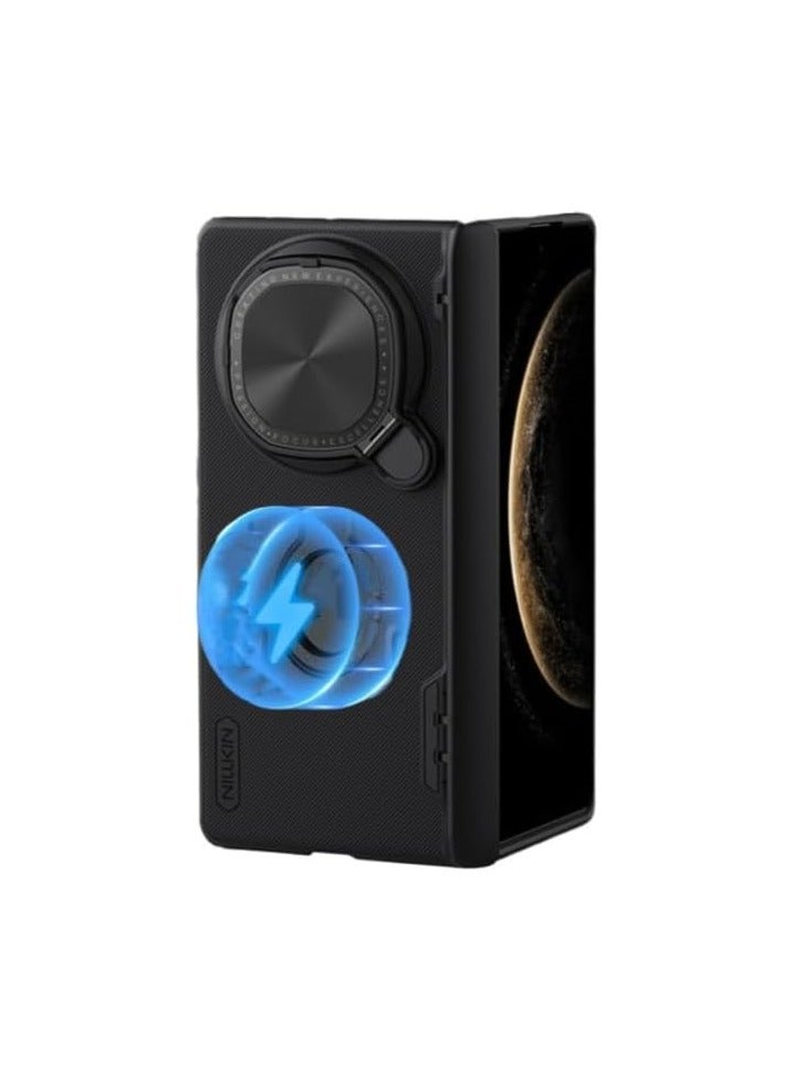 general Compatible with Huawei Mate X6 Magnetic shell Frosted Shield Prop Magnetic shell Camera cover holder Foldable case for Mate X6 phone - Image 1