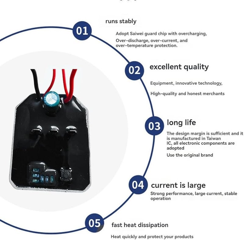 Brushless Angle Grinder Controller Board 60A 21V Power Tool Motherboard Accessory - Image 2