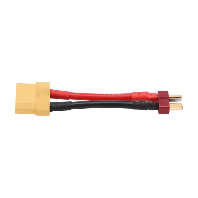 T Plug to XT90 Female Adapter T Male to XT90 Female Connector Adapter with 12AWG 97mm Cable - Image 1