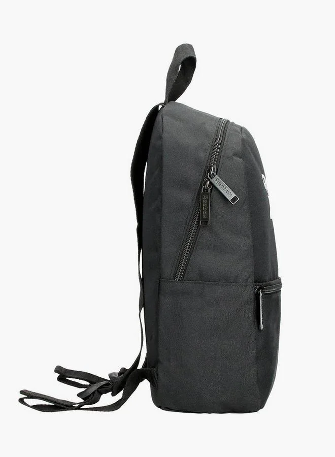 Reebok Logo Print School Backpack With Adjustable Straps And Zip Closure - 38X19X43 Cm