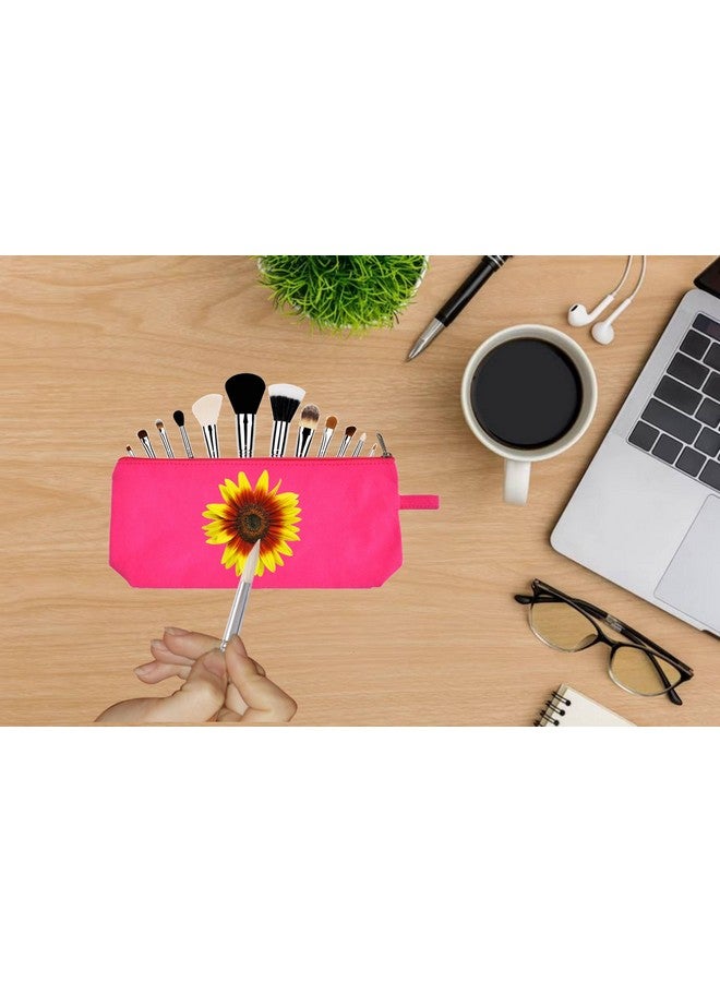 ليفي حافظة أقلام متعددة الأغراض من ليفاي بسحاب، أدوات مكتبية متعددة الأغراض، حافظة أقلام، 9 × 3.5 بوصة، قماش قطني 100% - عبوة من 6 و10 و20 قطعة (6، وردي غامق - 6 قطع) - Image 3