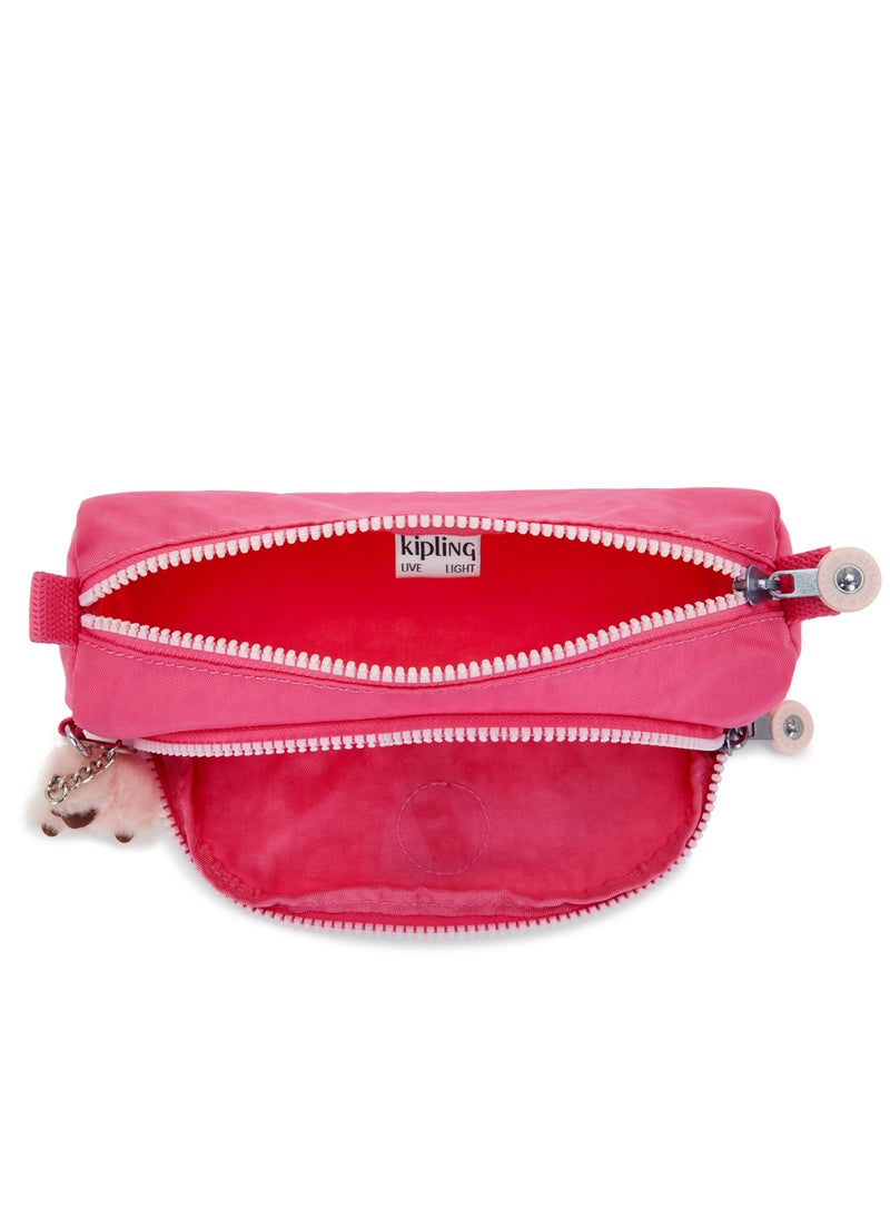 kipling Cute Kids School Pen Case Happy Pink  - Image 5