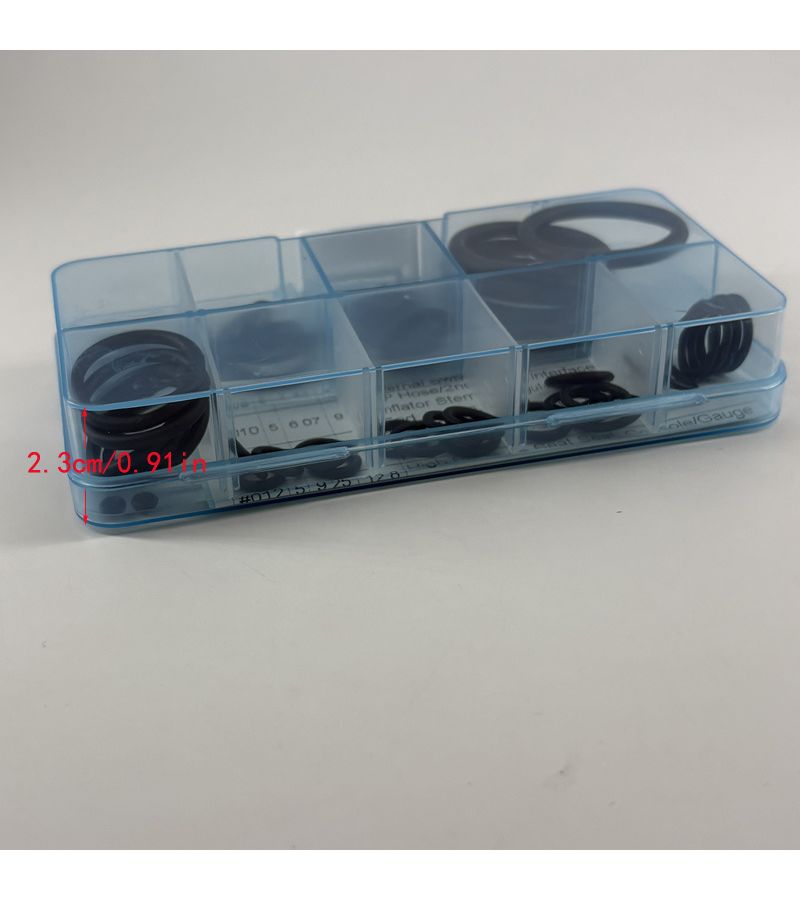 Transparent O Ring Replacement Kit Sealing Rings AS568 Standard 003 011 - Image 5