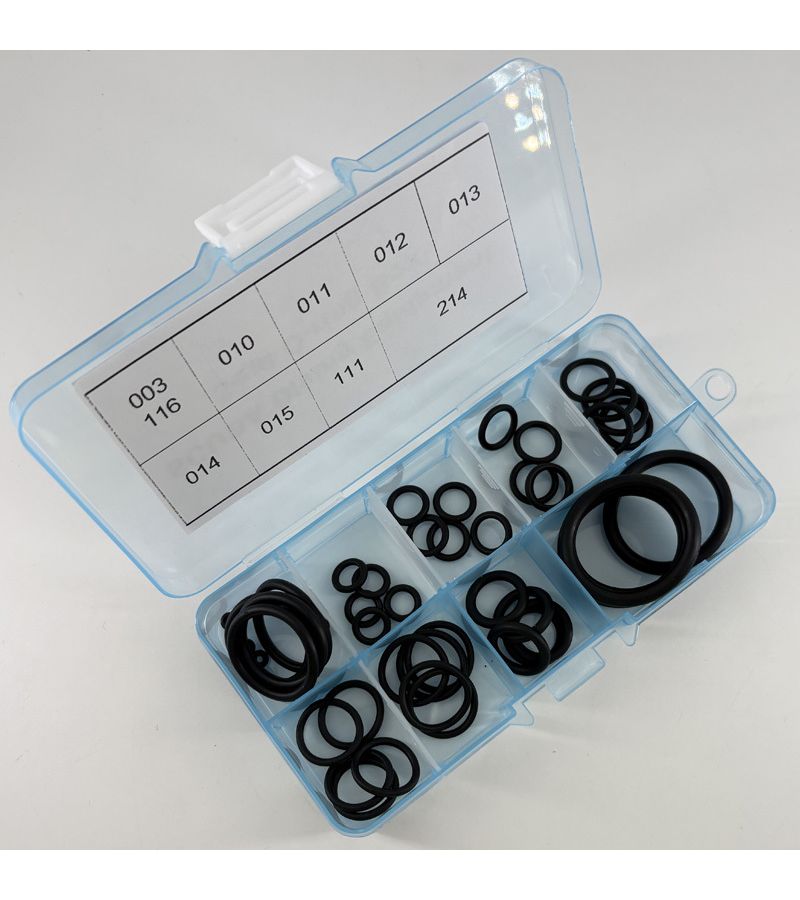 Transparent O Ring Replacement Kit Sealing Rings AS568 Standard 003 011 - Image 3