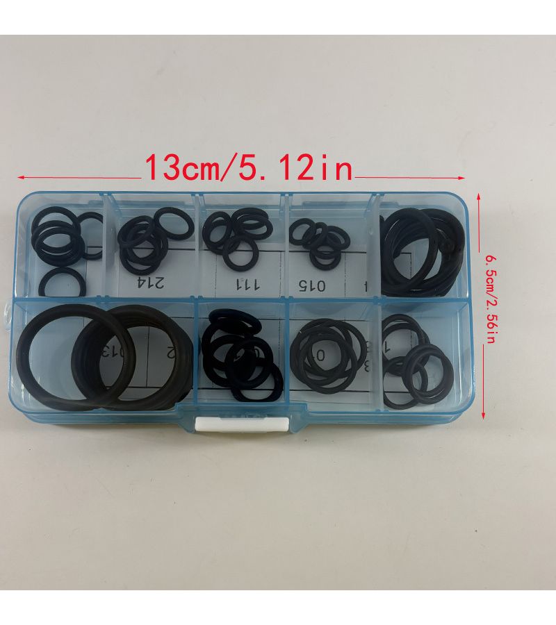 Transparent O Ring Replacement Kit Sealing Rings AS568 Standard 003 011 - Image 4