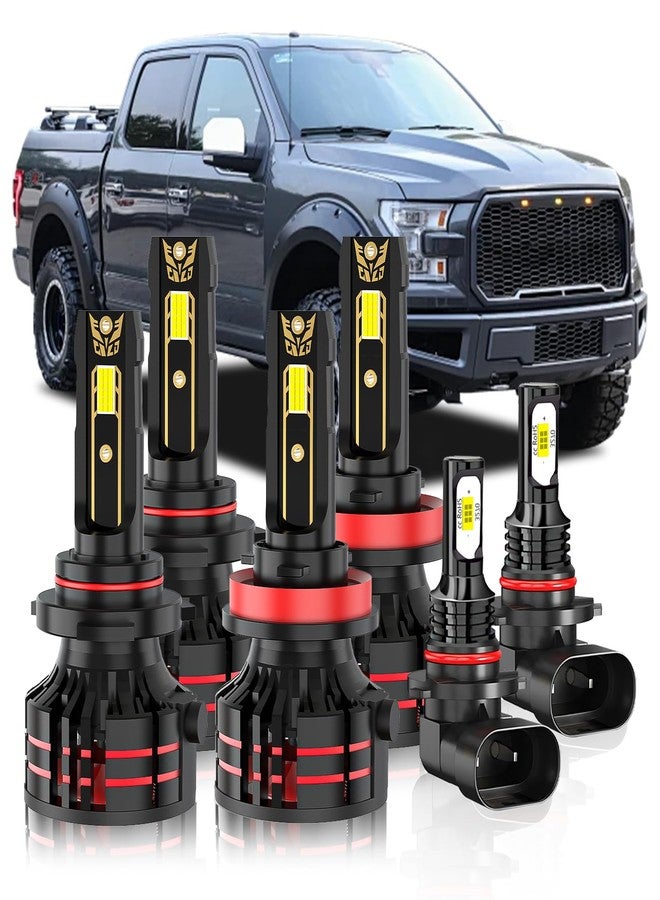 TXBILMOO Upgraded Light Bulbs Kit Compatible For Ford F150 2015-2023 - 6Pack - Image 1