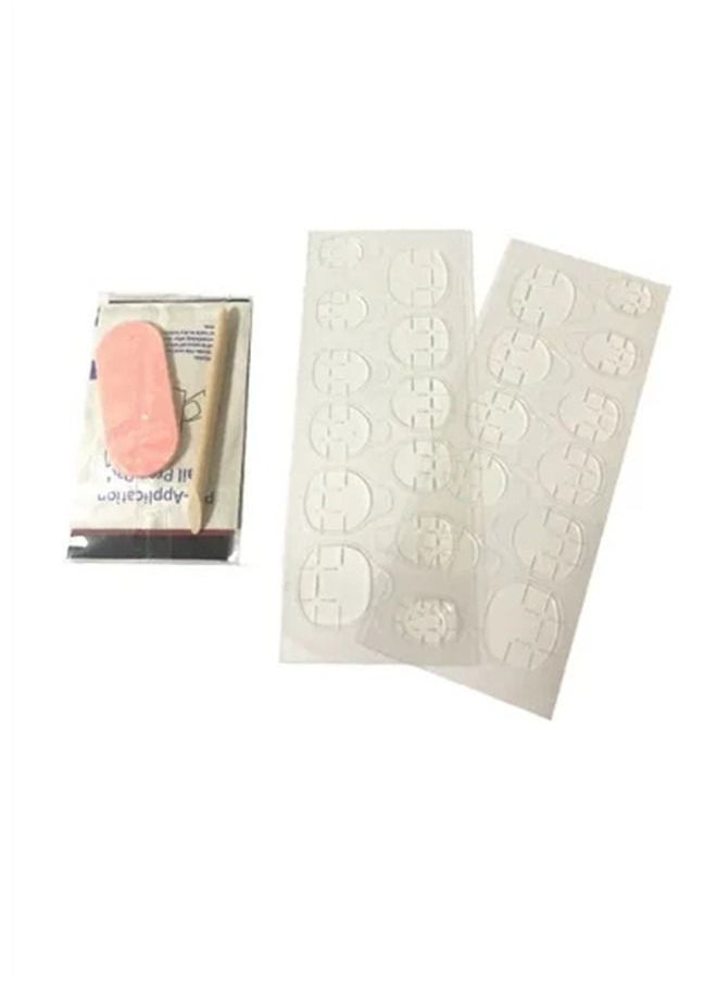 BLOOMING TIME 24-Piece Full Cover Press On Fake Nail Tips Pink  - Image 4