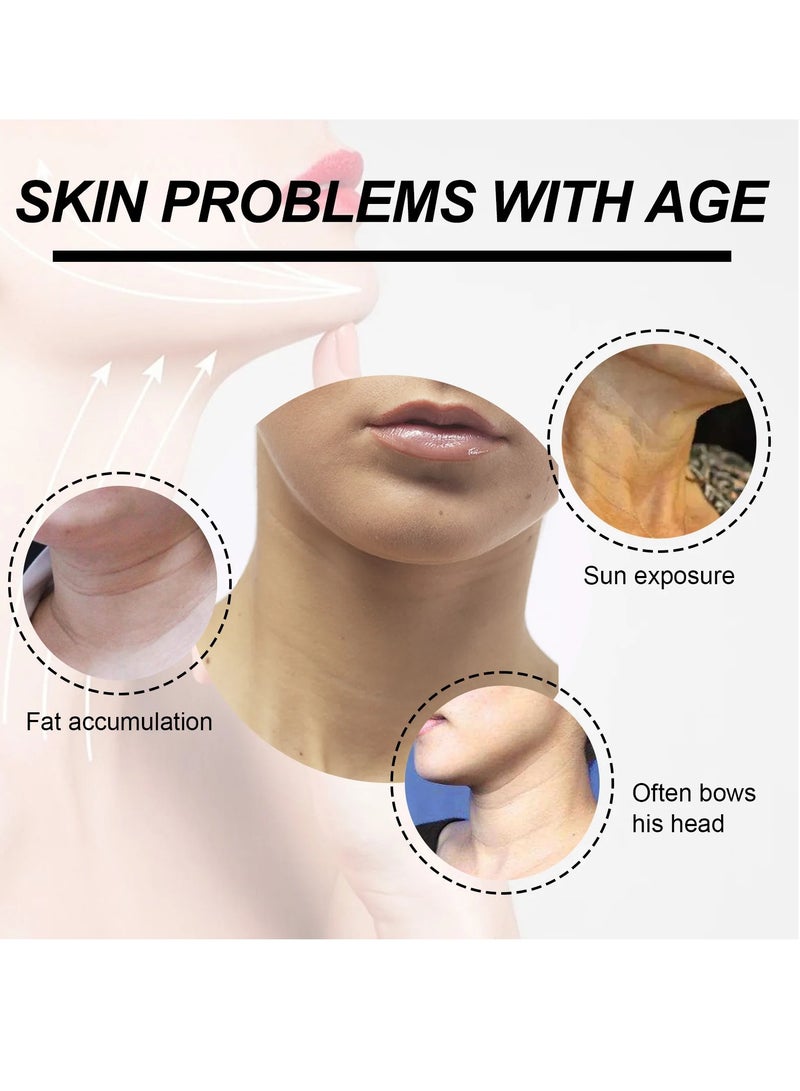 EELHOE Facial Repair Cream, Neck Wrinkle Remover Cream, Whitening Brightening Anti Ageing Skin Tightening Cream, Moisturizing Neck Firming Cream Lotion, Repair Cream For Face, Chest, Neck - Image 4