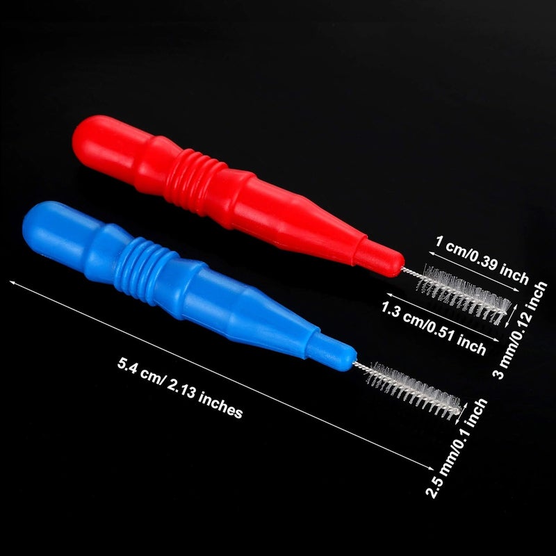 BBTO 100 قطعة فرشاة أسنان بين الأسنان لتنظيف الأسنان - Image 2