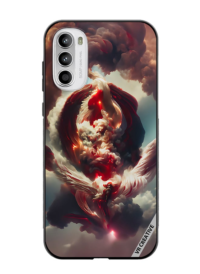 VR CREATIVE Protective Case Cover For Motorola Moto G82 A New Angel Reborn Foundation Design Multicolour - Image 1