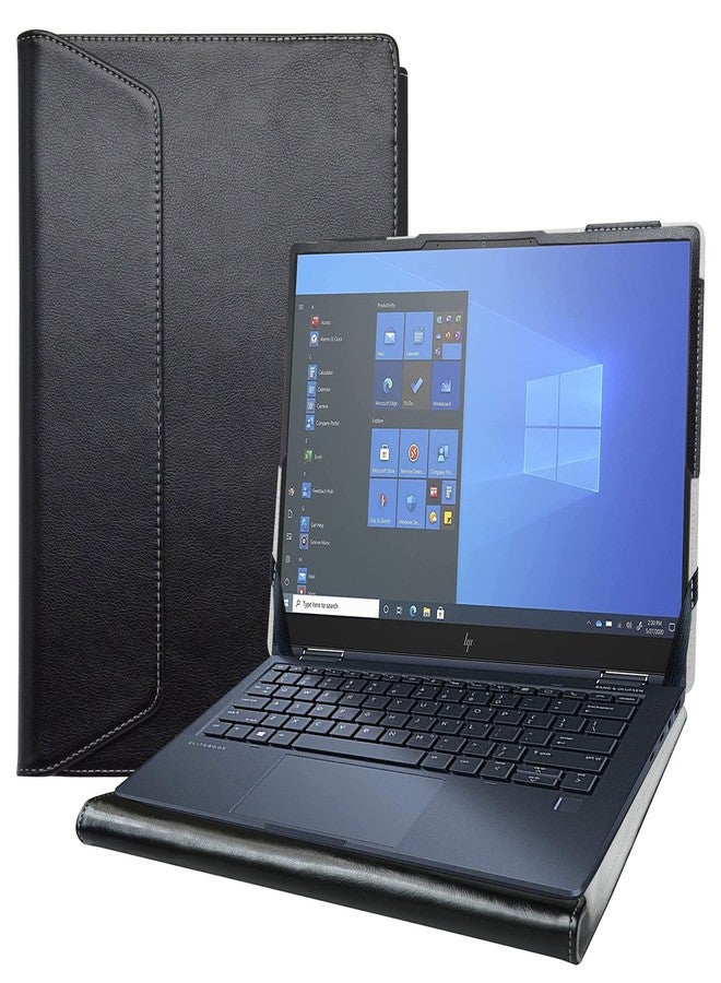 Alapmk Protective Case for 13.5" HP Spectre x360 14-eaXXXX 14-efXXXX/HP Elite Dragonfly Chromebook/HP Dragonfly G4 & Case for Lenovo ThinkBook Plus Gen 4 [Not fit Elite Dragonfly G1 G2],Black - Image 1