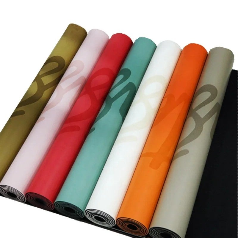 Y&D Good Price PU Rubber Yoga Mat 5mm Body Line Mat PU Leather Travel Eco Friendly Anti-Slip Printed PU Yoga Mat + Bath Mat Option - Image 5