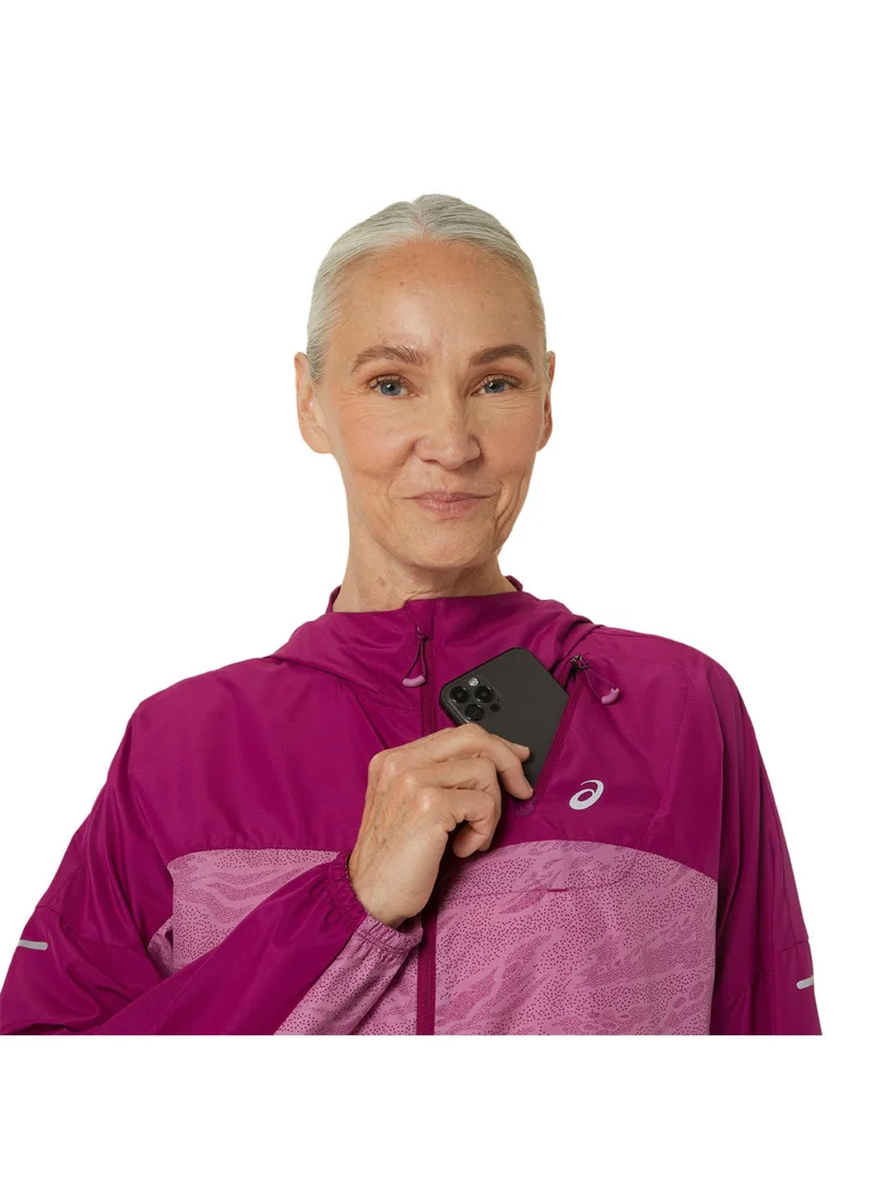 asics FUJITRAIL PACKABLE WINDBREAKER
