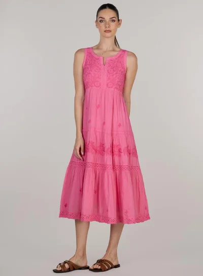 Just Nature Giselle Midi Dress