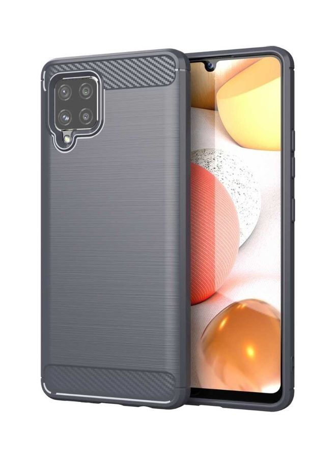 NIBEMINENT Protective Case Cover For Samsung Galaxy A42 Grey - Image 1