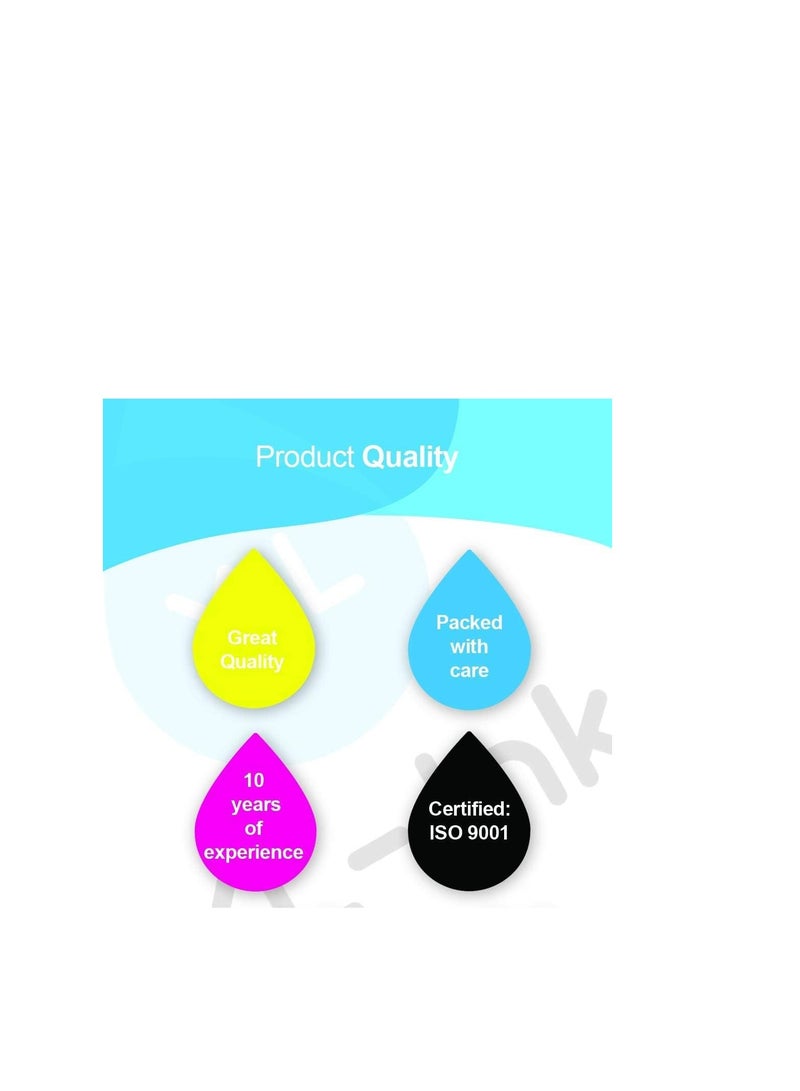 Terabyte حبر متوافق مع HP 973X/HP973X أصفر لطابعة HP F6T83AE - 7000 صفحة … - Image 3