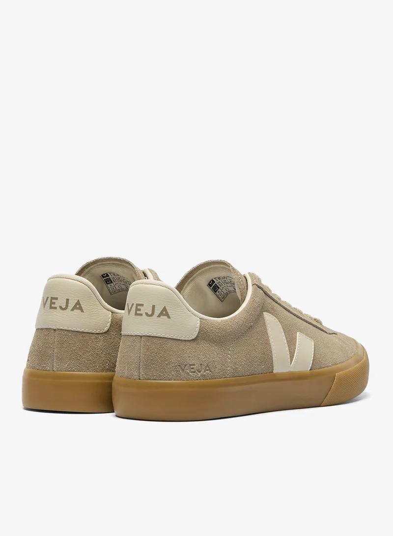 VEJA TAUPE PIERRE NATURAL Campo Bold Lace-Up Sneakers for Women | Best Price UAE