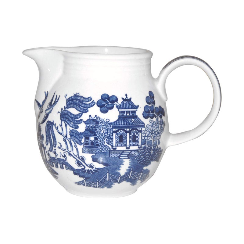 Churchill's Churchill Blue Willow Milk Jug 30ounce 