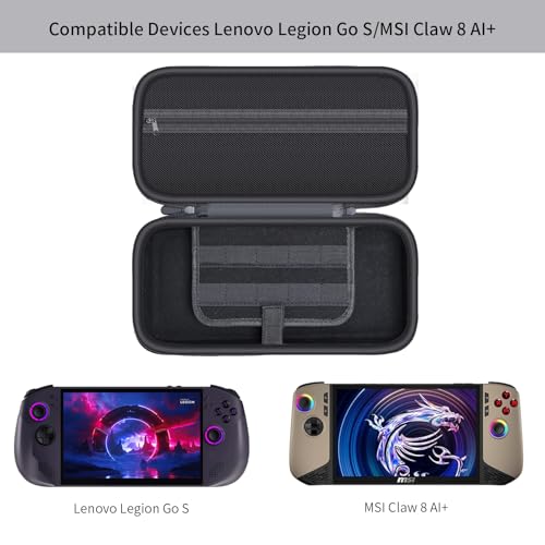 ILouxNei Protective Carrying Case for Lenovo Legion Go S / Legion Go 2, MSI Claw 8 AI+ Gaming Handheld Consoles - Image 2