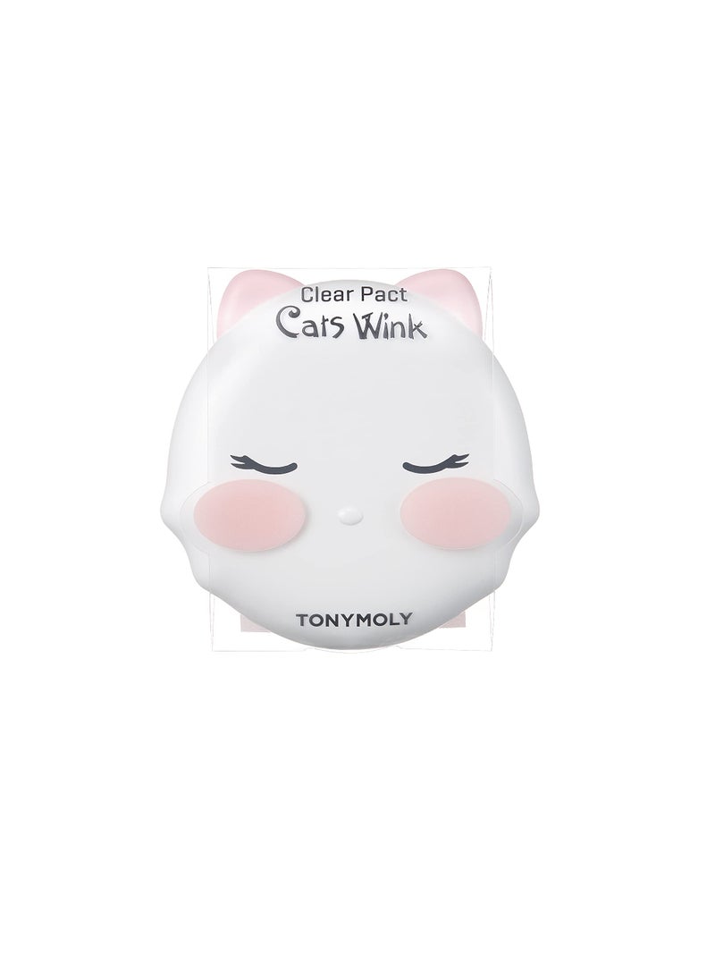 TONYMOLY TONYMOLY Cats Wink Clear Pact, 03 Translucent 