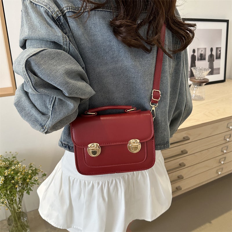 Summer Fashion Stylish Shoulder Bag Niche All-Match Portable Small Square Bag High-End Retro Small Bag For Women - Image 5