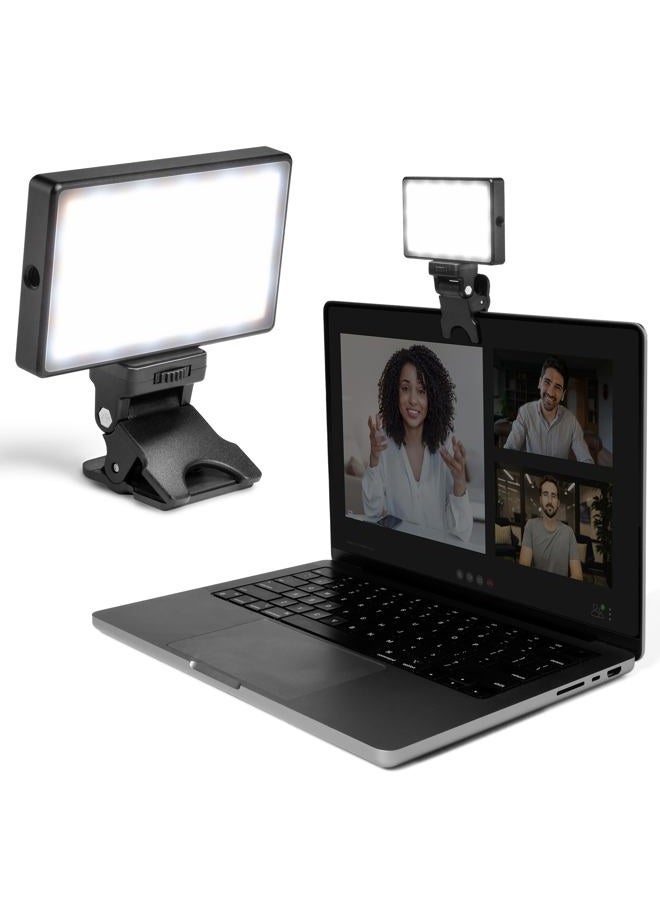 Lume Cube Video Conference Lighting Kit | Live Streaming, Video Conferencing, Remote Working | Lighting Accessory for Laptop, Adjustable Brightness and Color Temperature, Computer Mount Included - Image 1