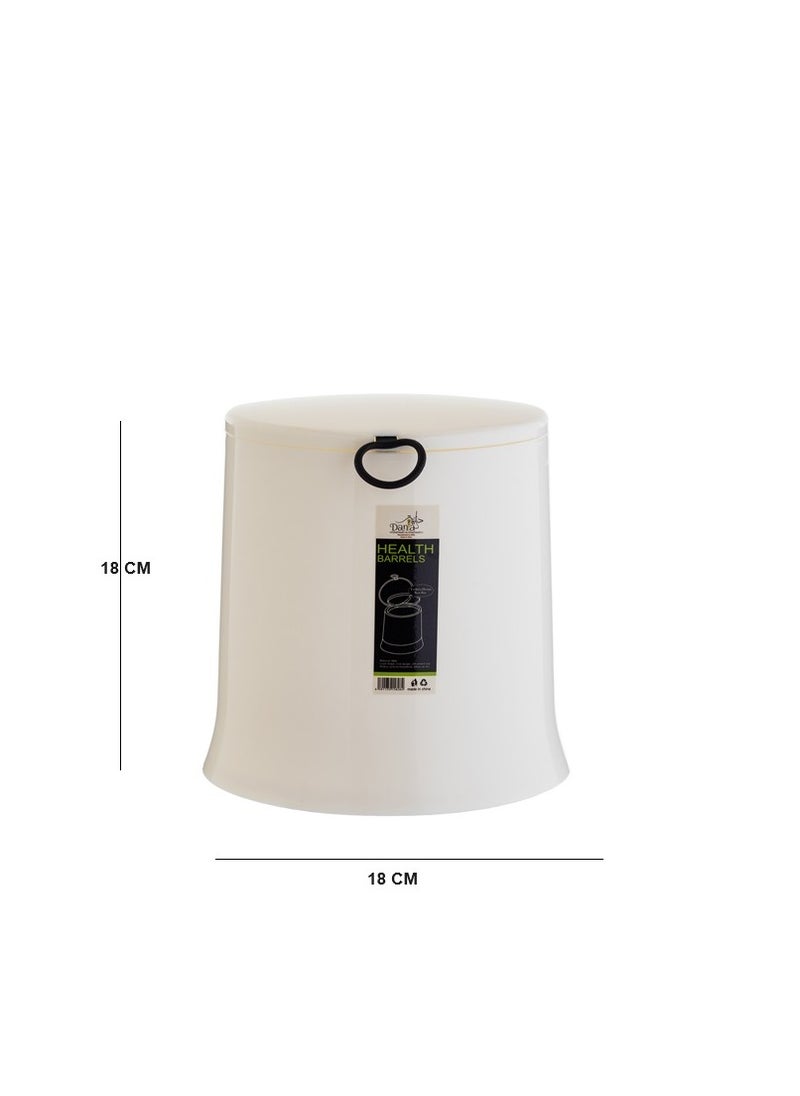 Dania Small And Multi-Use Office Wastebasket Made Of Plastic  - Image 3