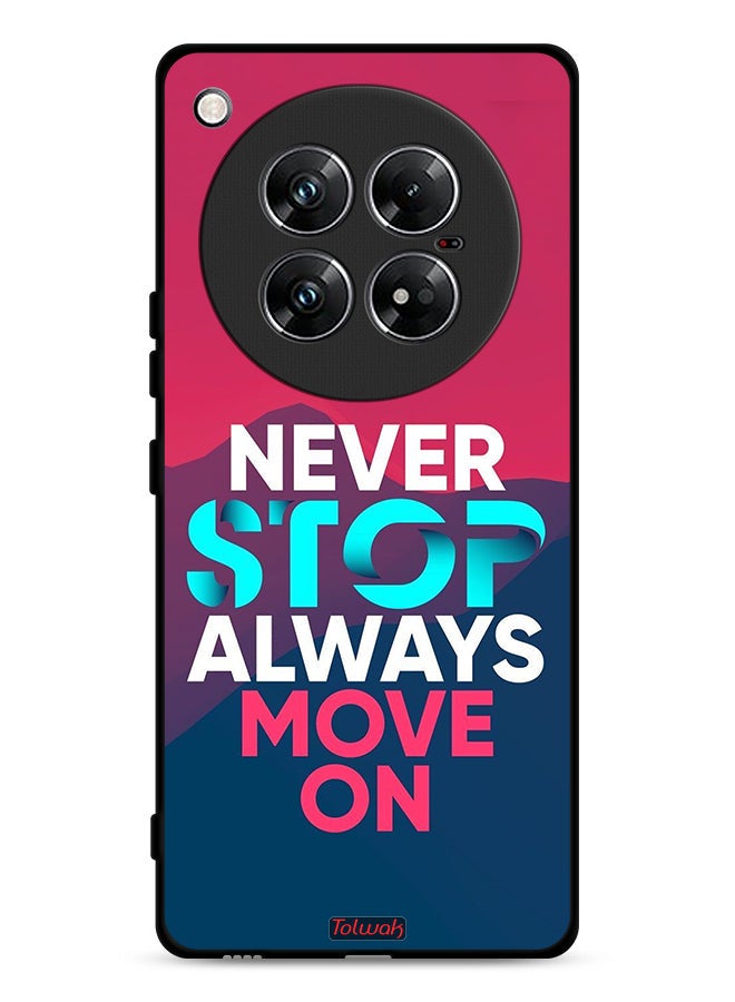Tolwak Infinix Zero 40 Protective Case Cover Never Stop Always Move On - Image 1