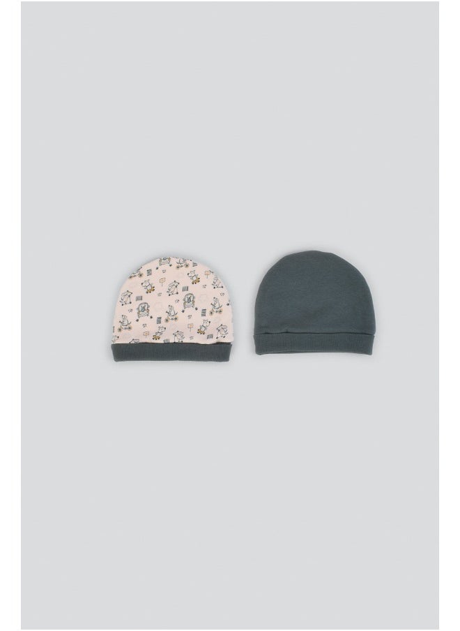Junior - Baby Boys Beanie P/2 - Image 1