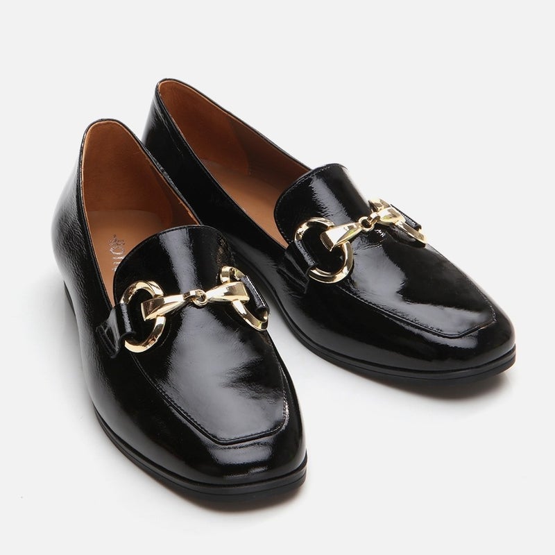 Hotiç 01AYH290990A100 GENUINE Leather Black Women's Loafer  - Image 5