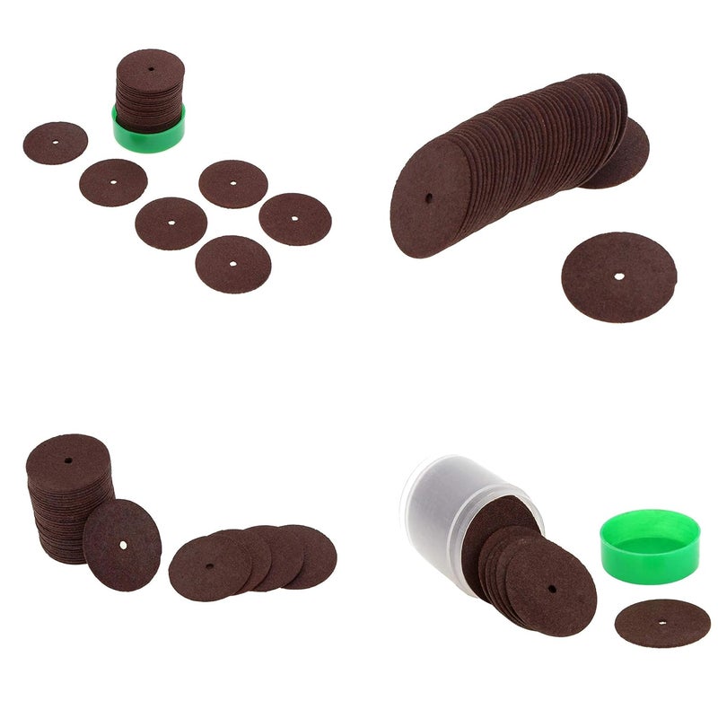 DIY Crafts Pack Of 300 Pcs Multi 2 Pcs MandrelConnecting Shank Abrasive lot Mini Cutting Wheel Disc Abrasive Sand Cut OPack Of 300 Pcs Multi 2 Pcs MandrelConnecting Shank - Image 1