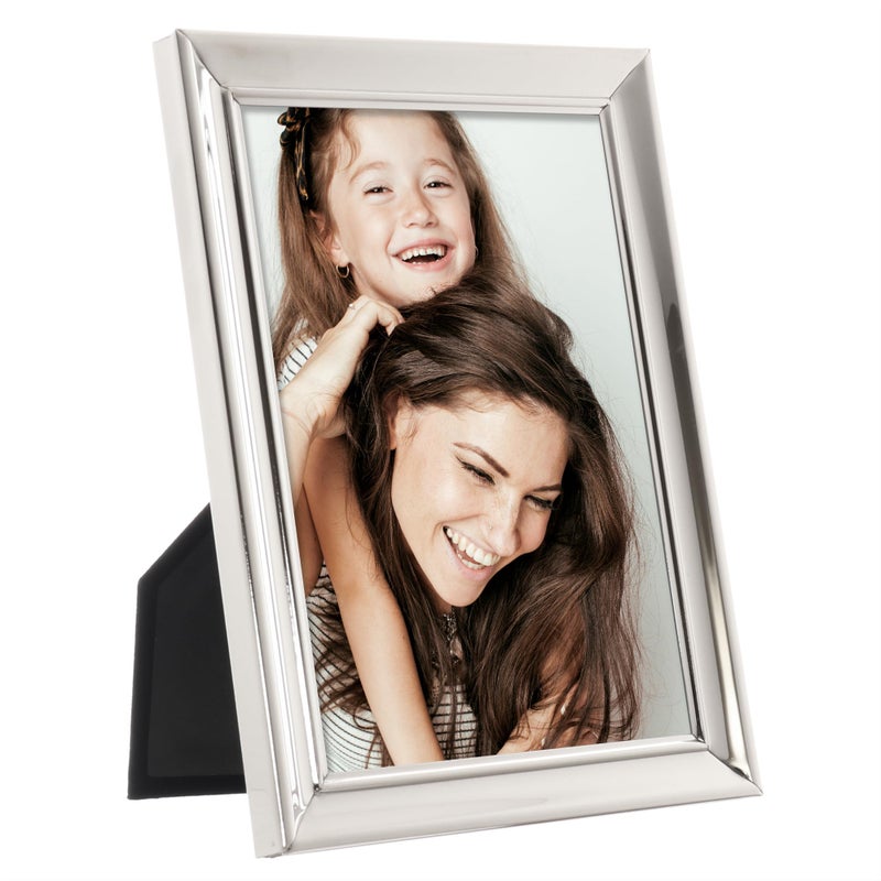 Lawrence Frames Strata Metal Picture Frame  5x7  Silver - Image 2