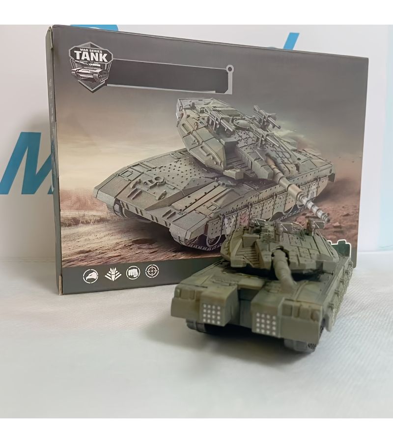 1:72 Scale Tank Model Assembly Plastic for Decor or Holiday Gift - Image 3
